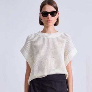 EUC Apiece Apart Linen Oliva Vest XS/S